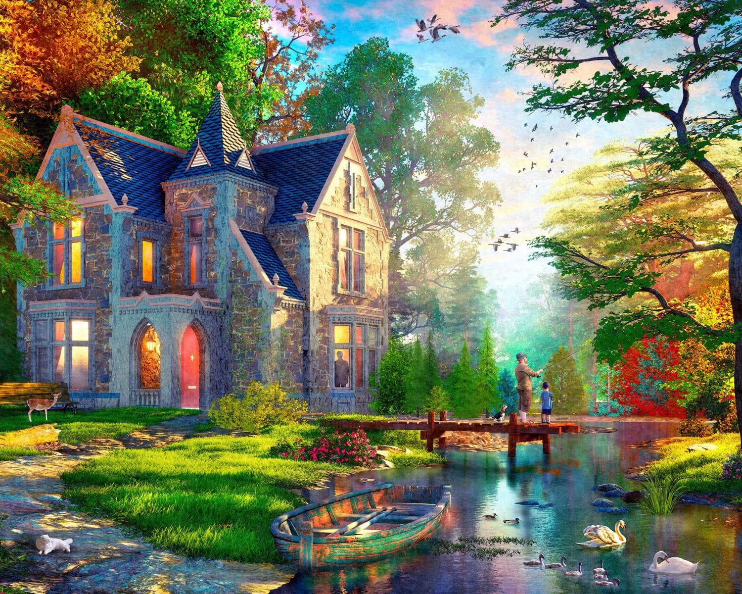 Gothic Fishing Lodge