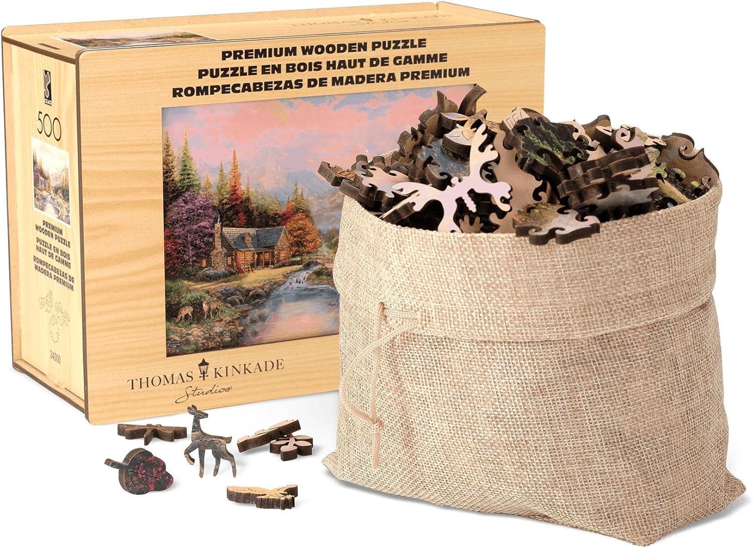 Wood Puzzle: Sierra Paradise - Whimsy Pieces
