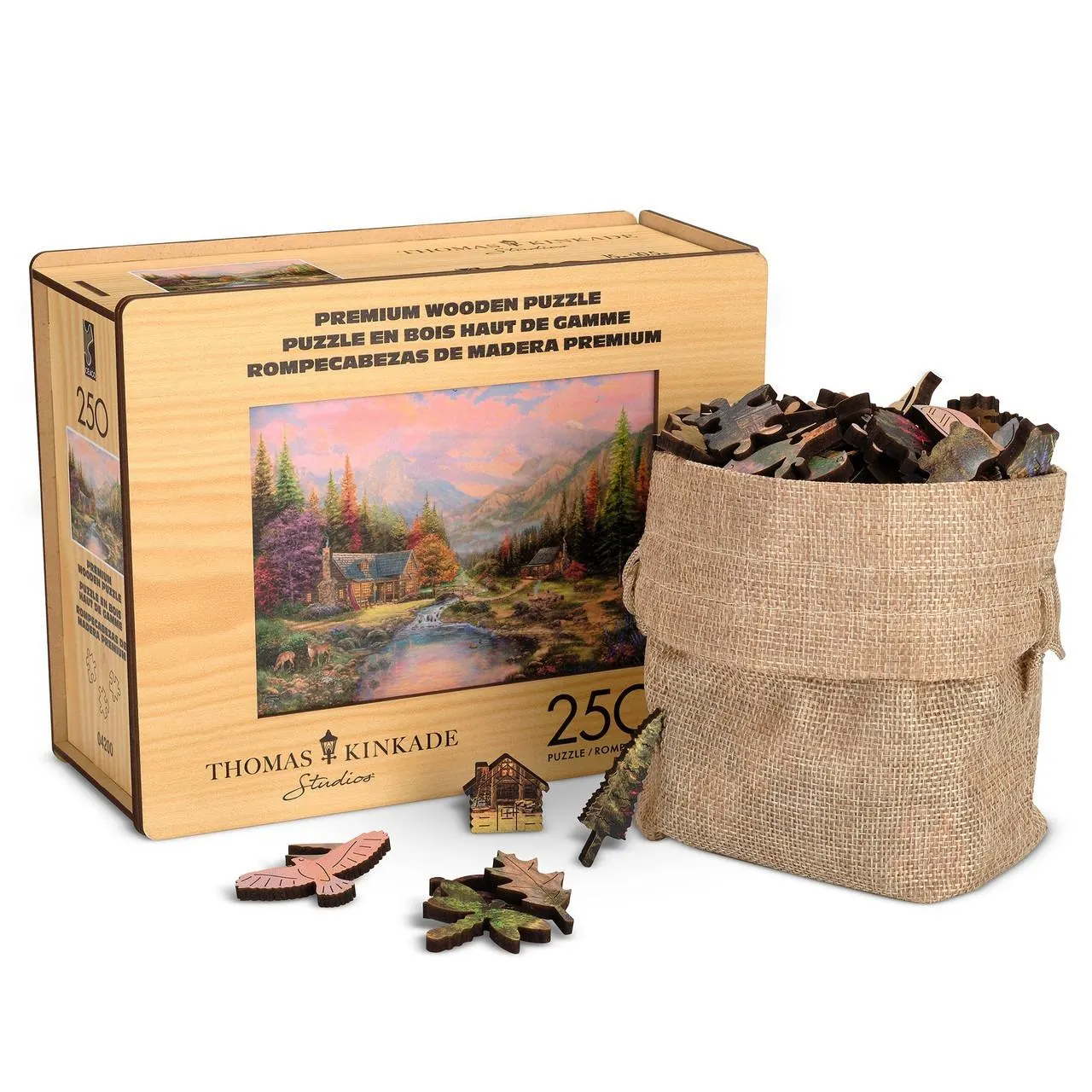 Wood Puzzle: TK - Sierra Paradise-Whimsy Pieces