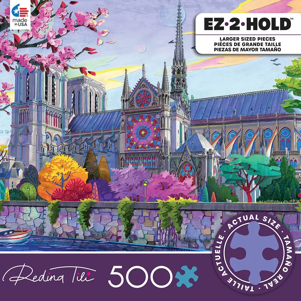 Colorful Notre Dame