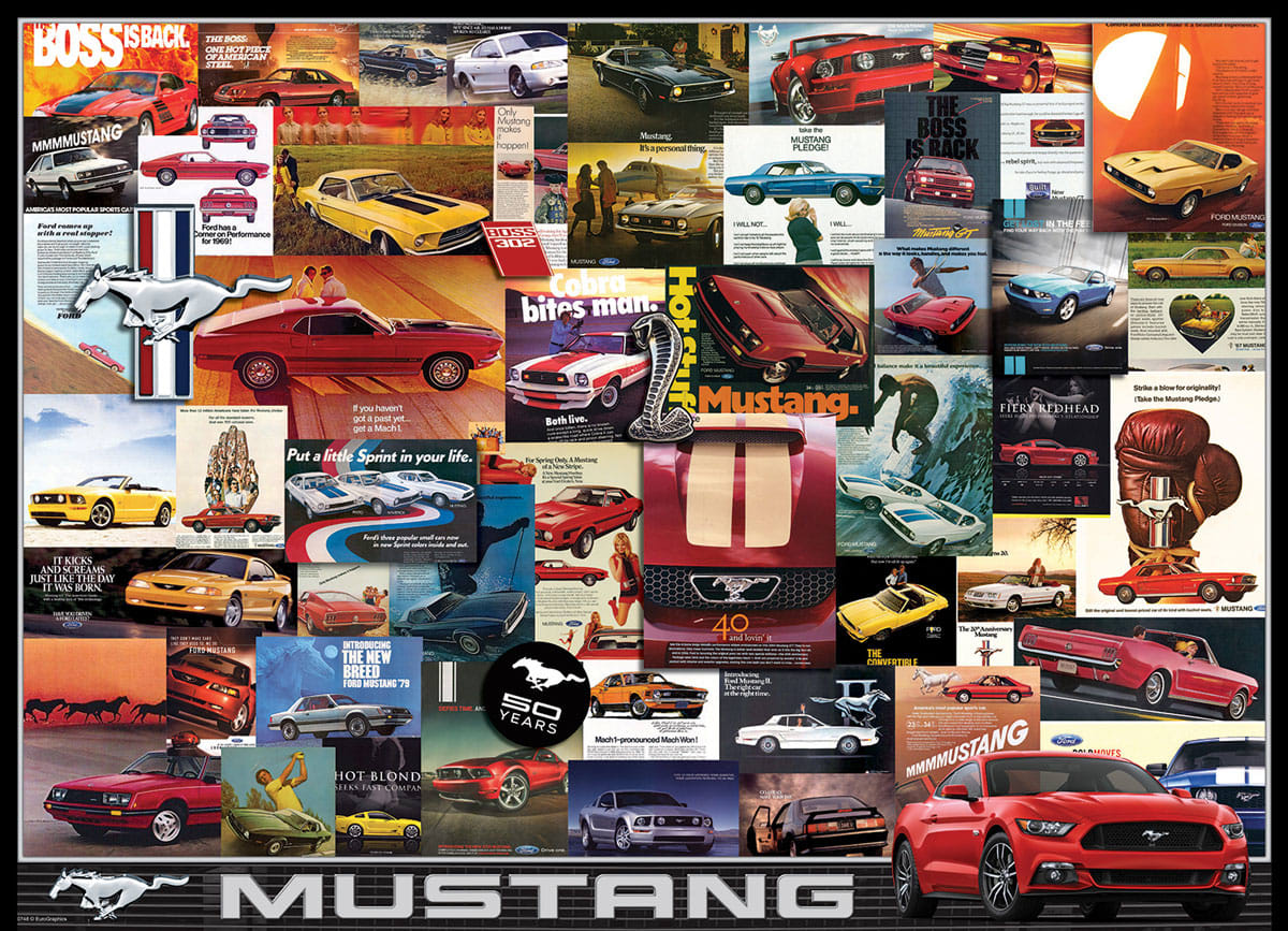 Ford Mustang (Vintage Ads)