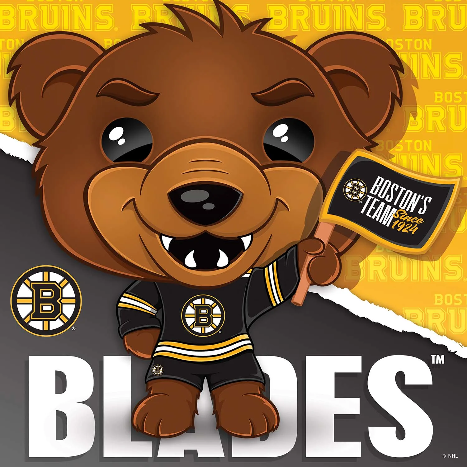 Boston Bruins NHL Mascot