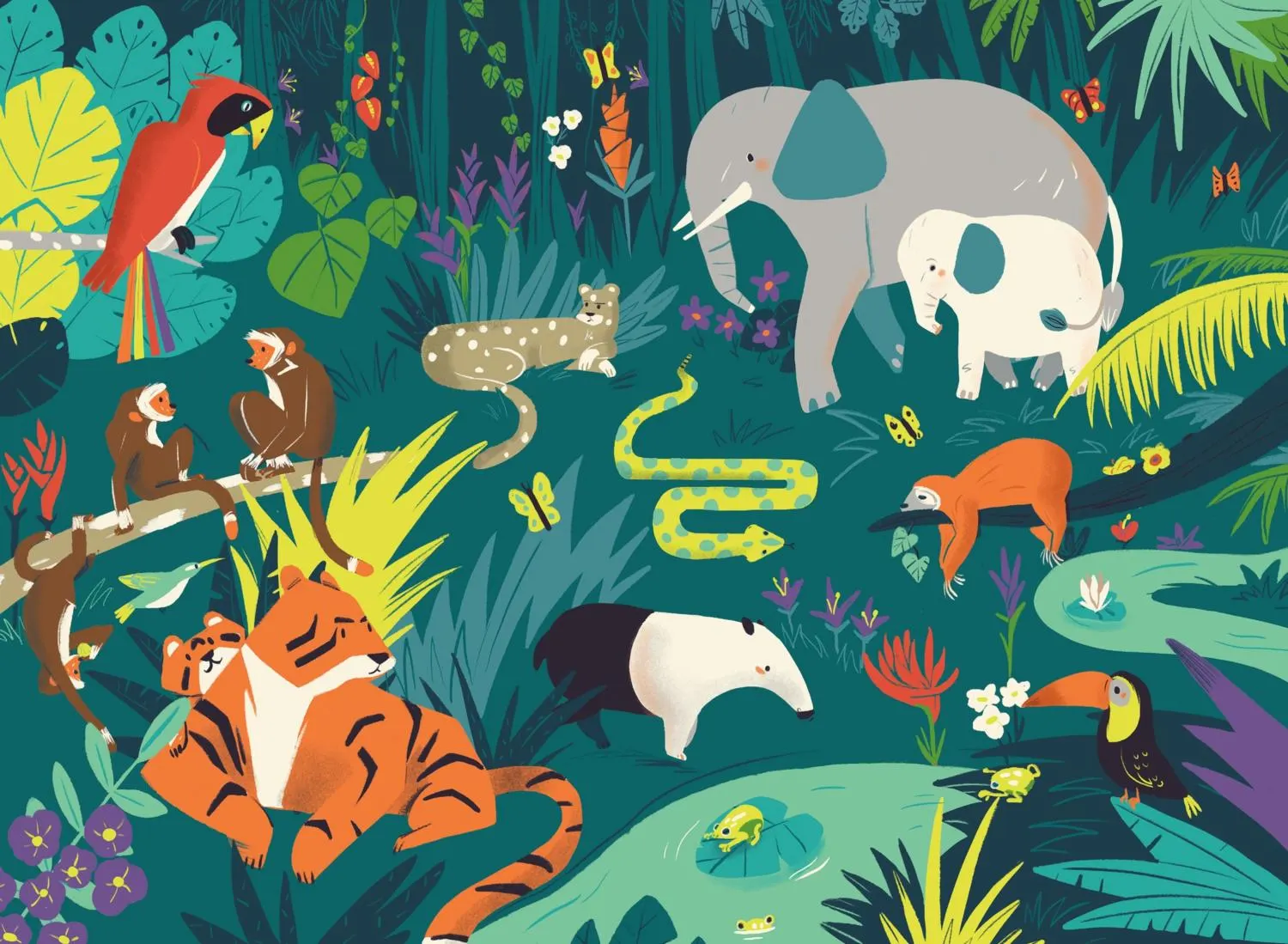 Colors of the Jungle (Caroline Attia)