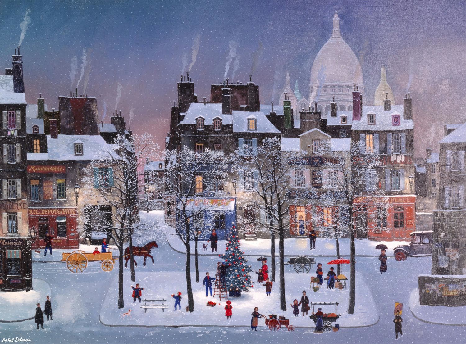 Christmas in Monmartre