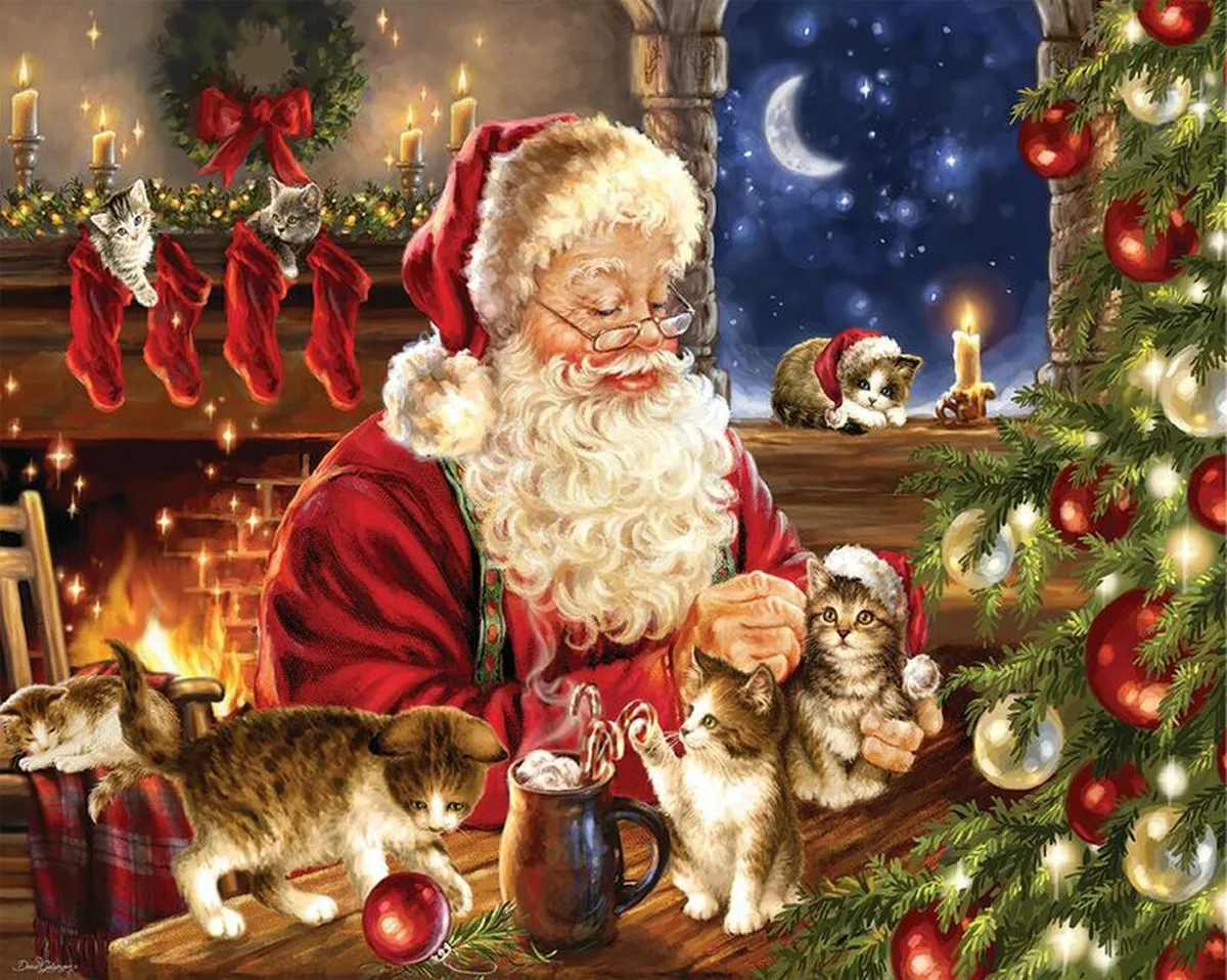 Christmas Kittens