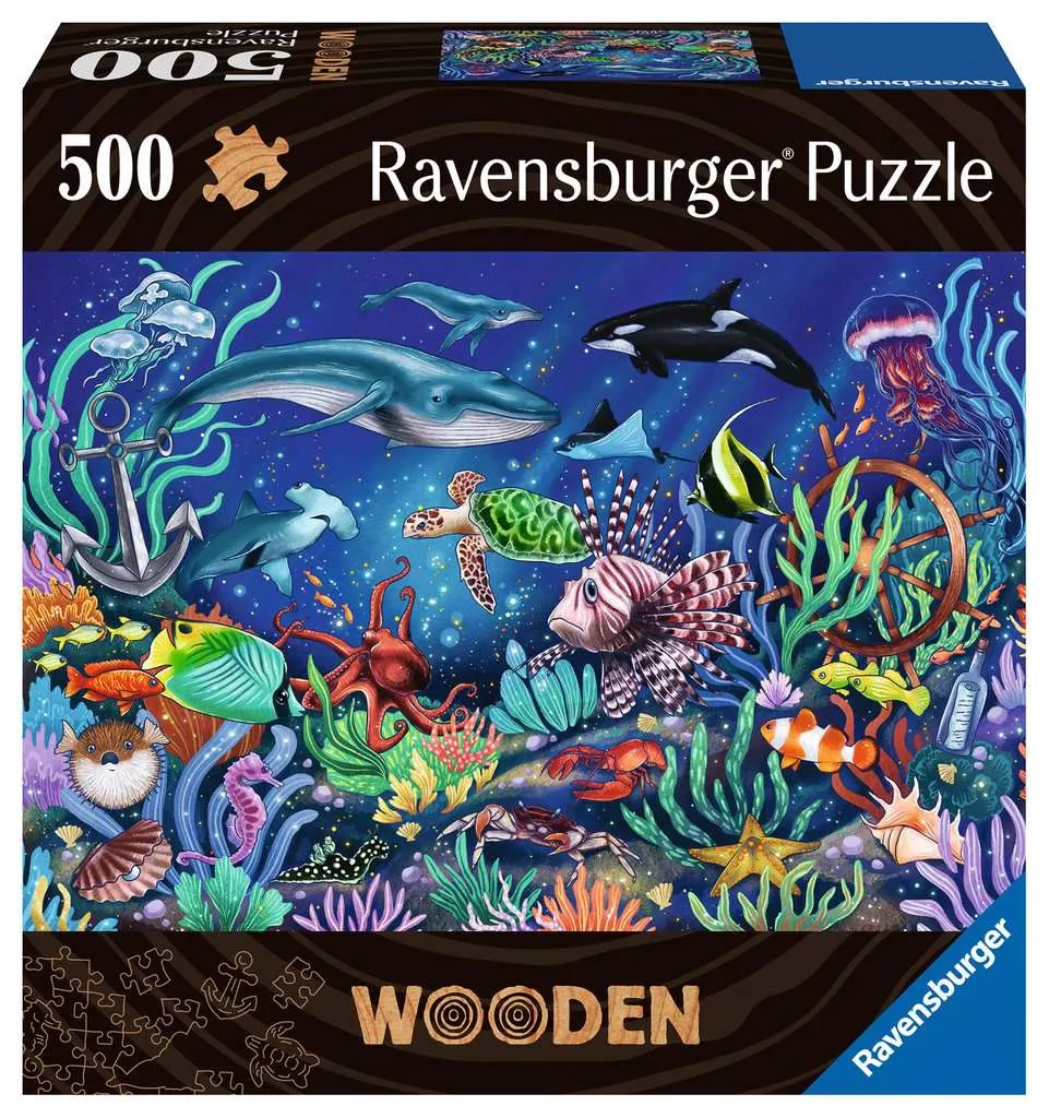Wooden Puzzles: Under the Sea