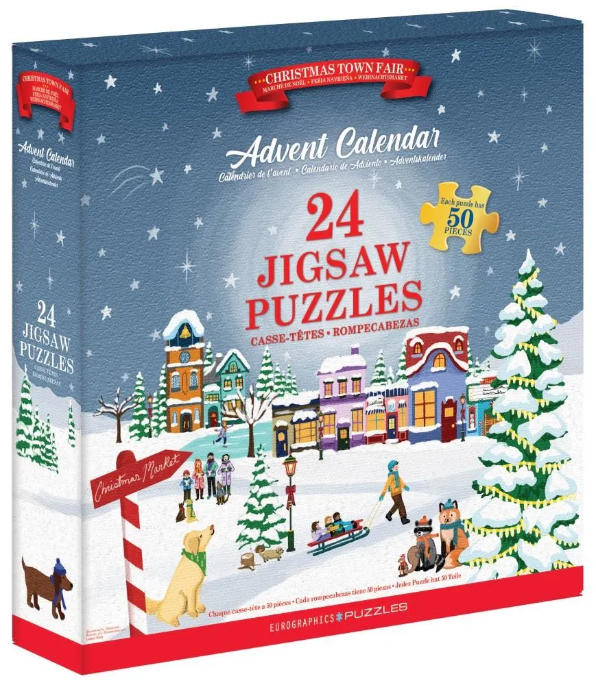 Christmas Town Fair Advent Calendar