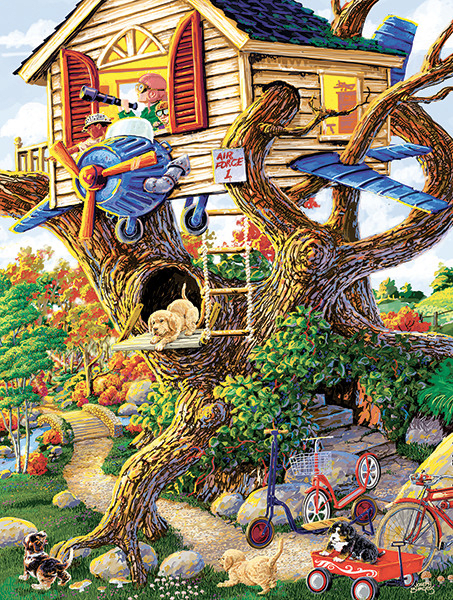Boys Treehouse