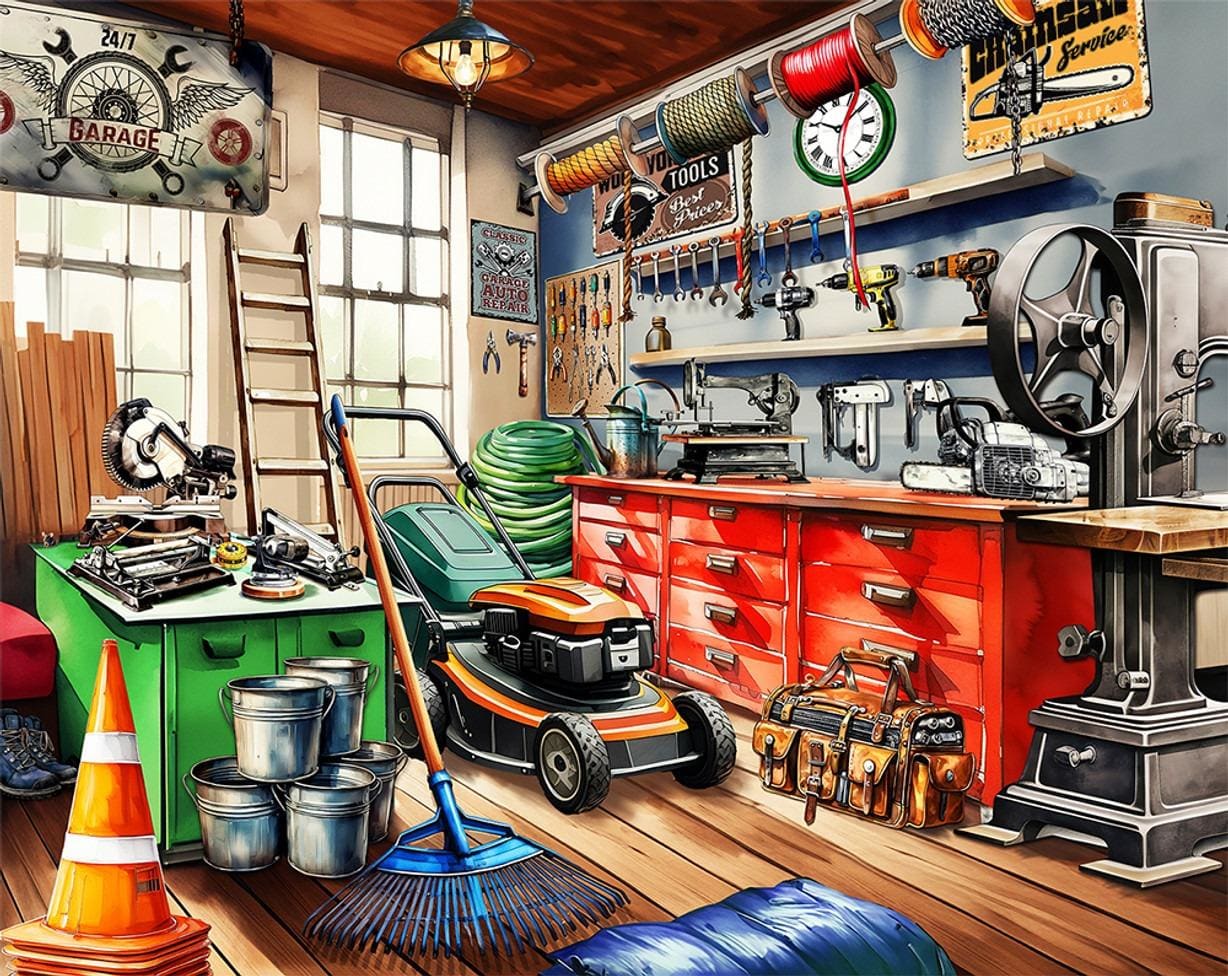 Tool Man's Garage 1000Pc