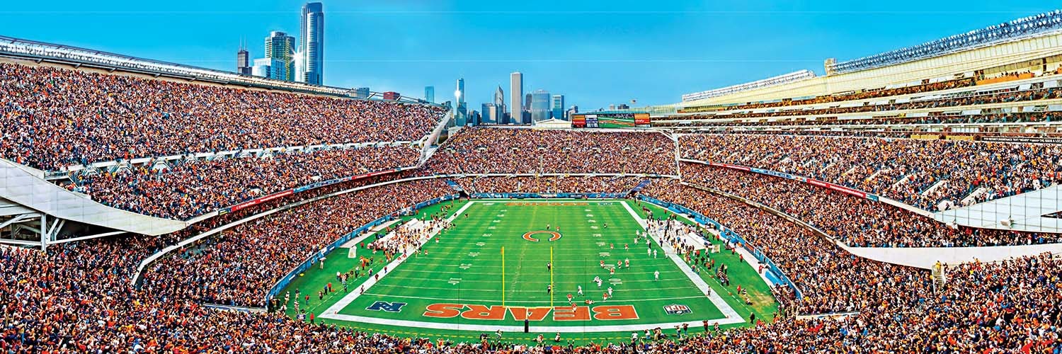 Chicago Bears NFL Stadium Panoramics End View