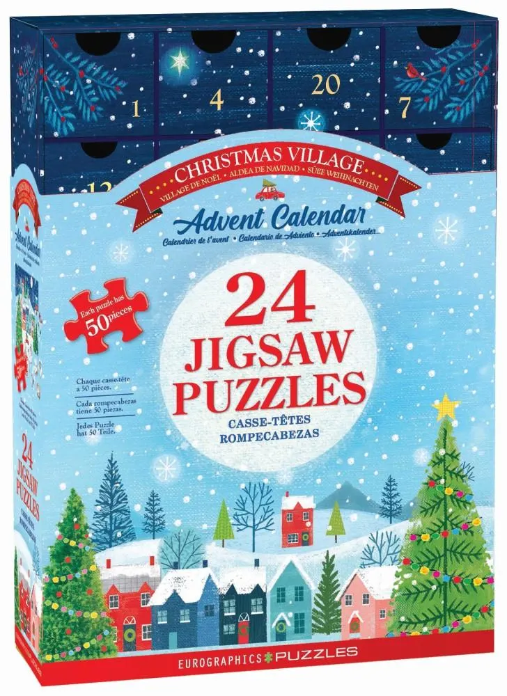Christmas Village Advent Calendar