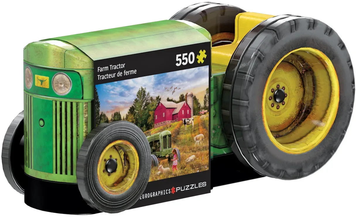 Tractor Shaped Tin