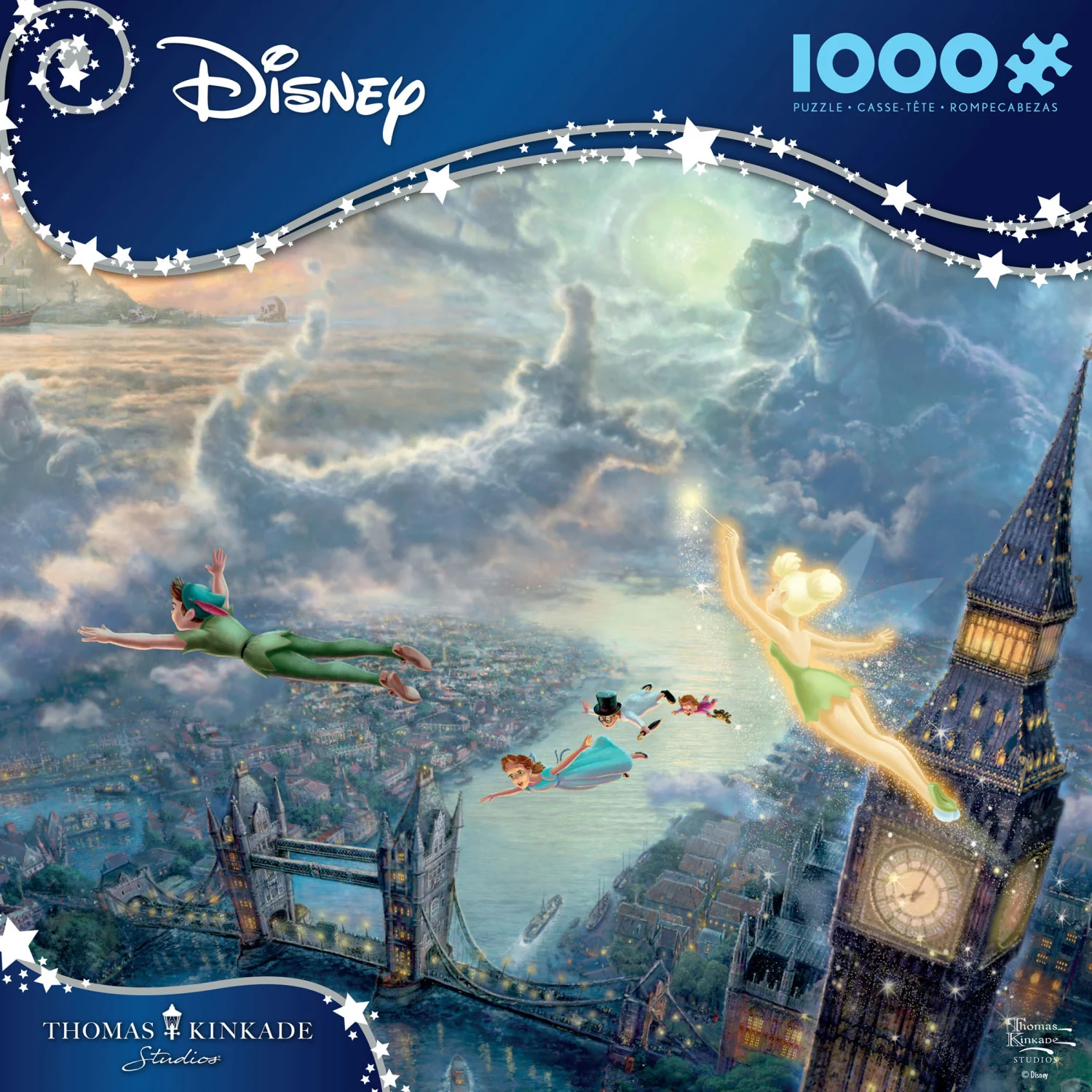 Tinkerbell & Peter Pan Fly To Neverland