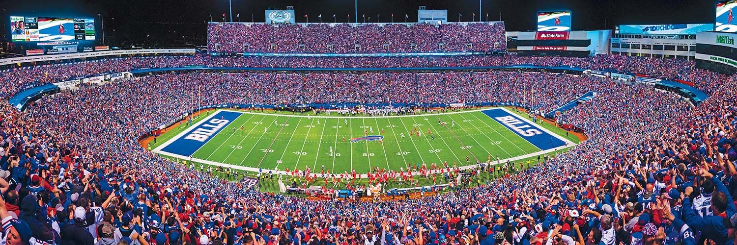 Buffalo Bills NFL Stadium Panoramics Center View