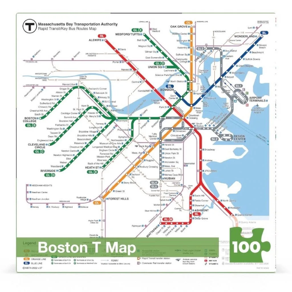 Boston T Map Mini