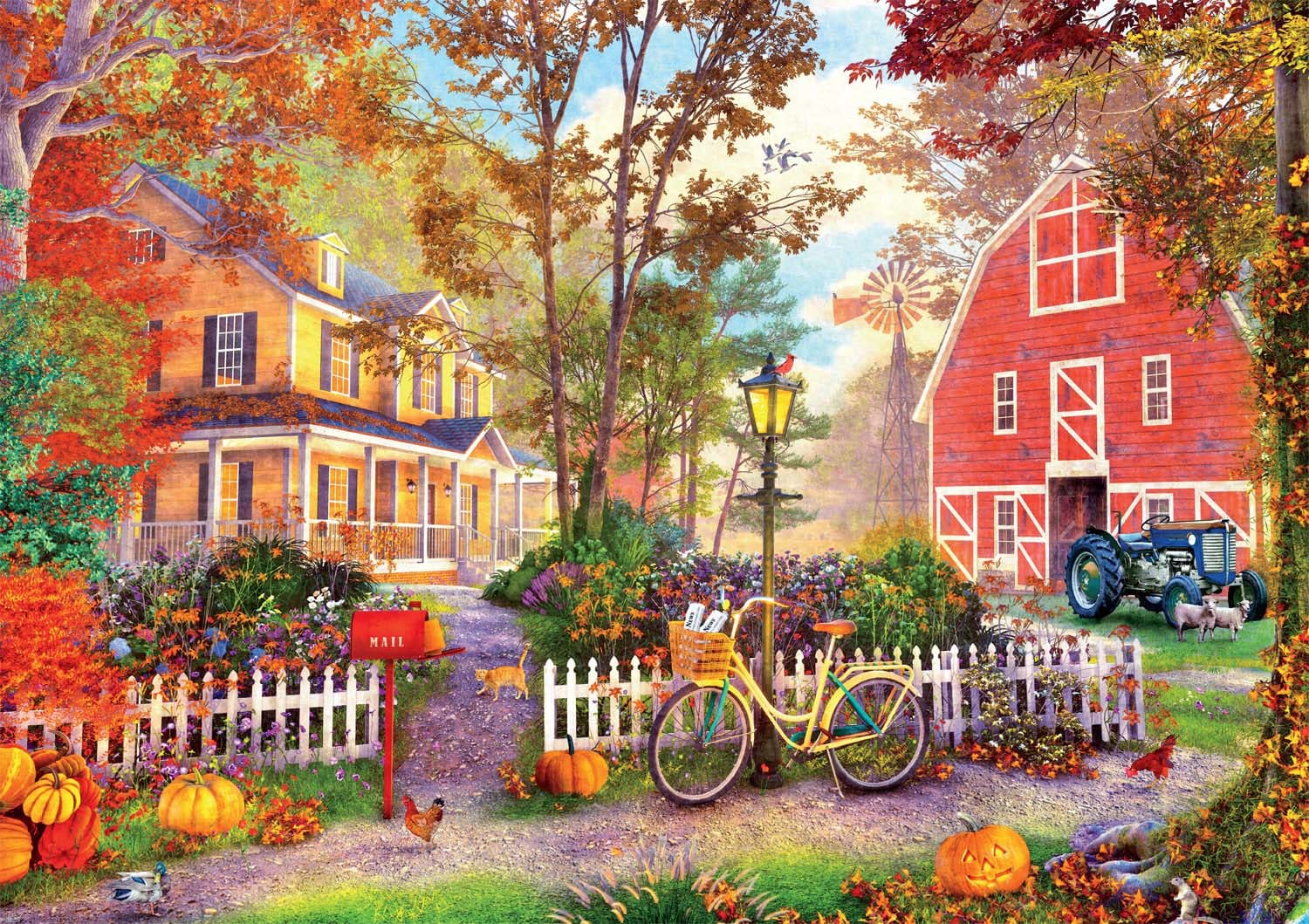 Autumn Farmhouse