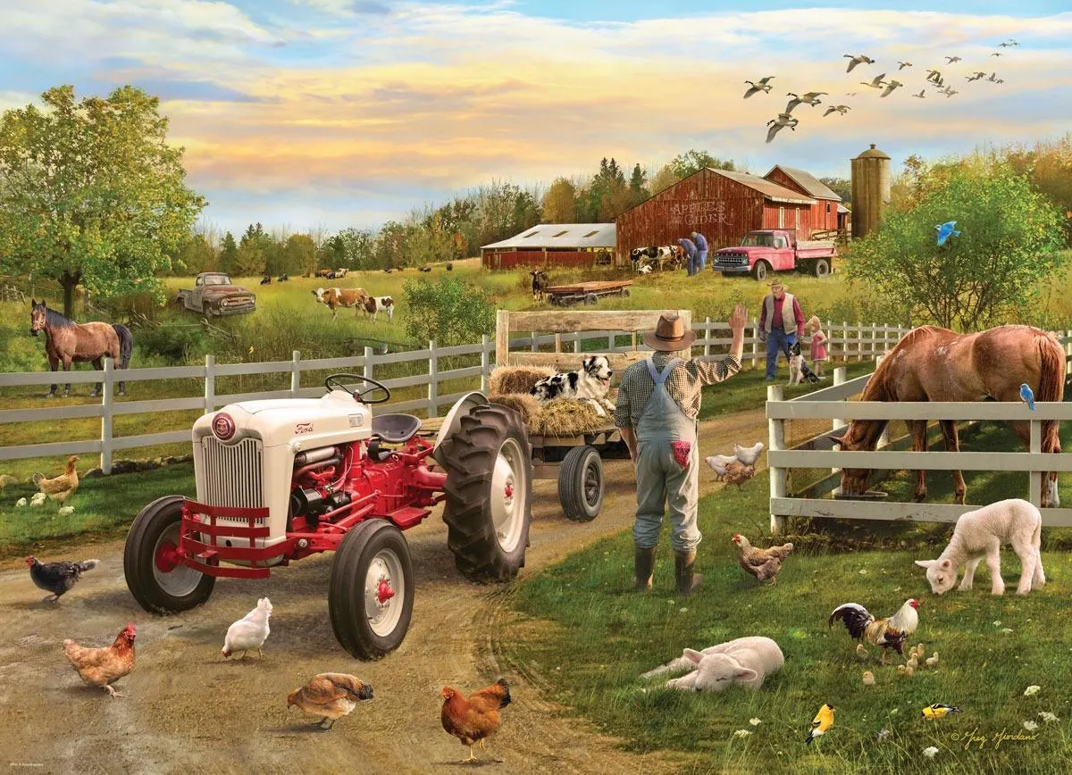 Ford Tractor Farmer by GG
